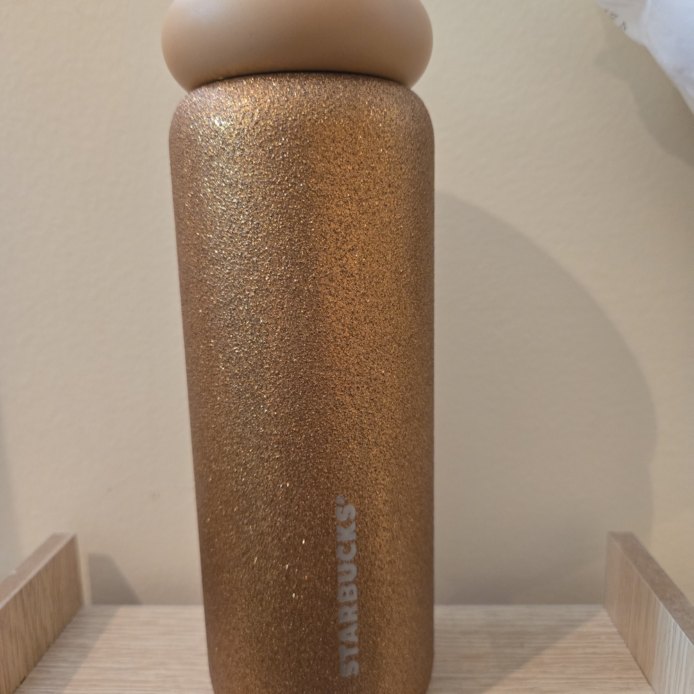 Starbucks Bronze Sparkle Thermos
